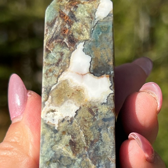 Ocean jasper (2) tower | crystal - Picture 11 of 13